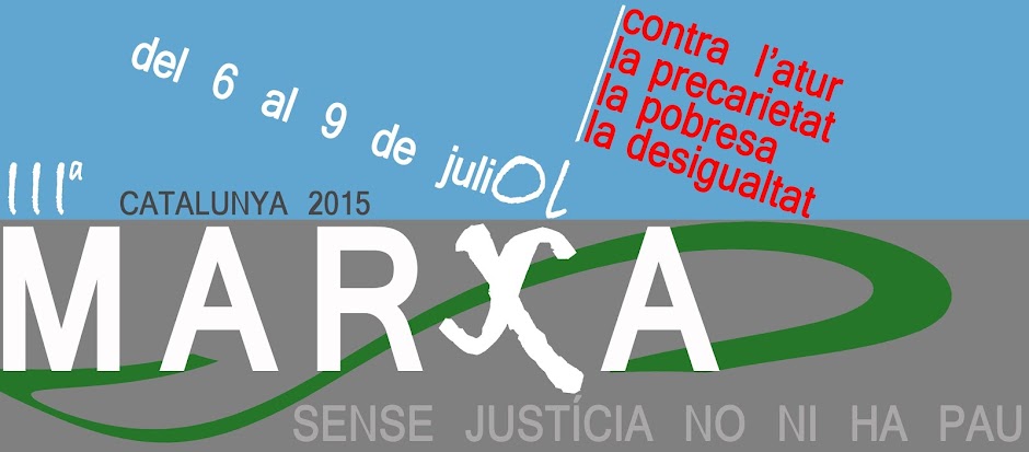 III marxas contra paro, pobreza y desigualdades 2015