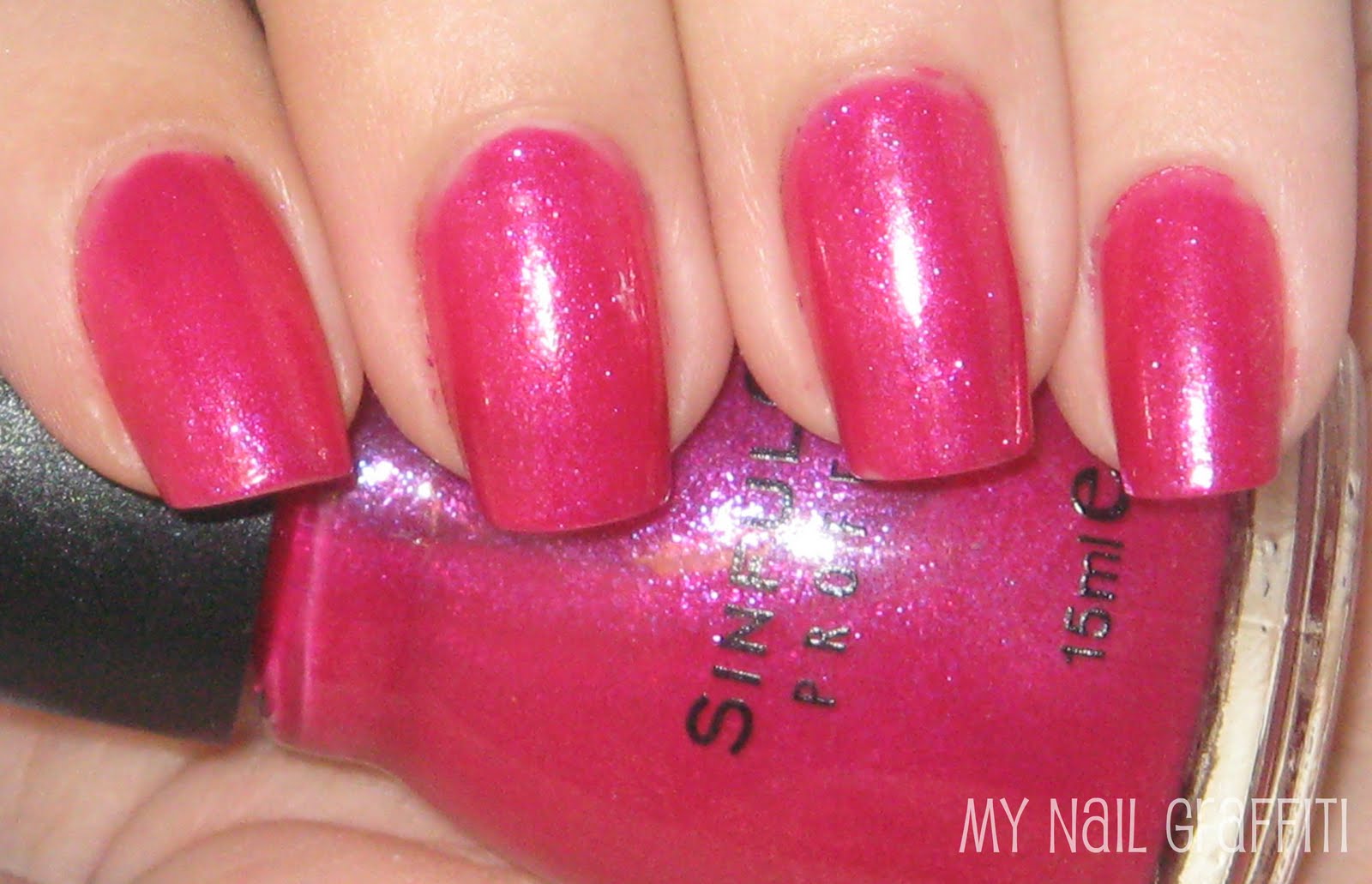 My Nail Graffiti Nail Foil Crackle Tutorial