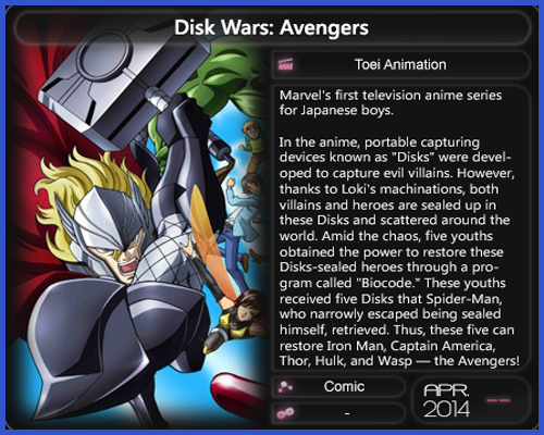 Anime Estrenos Primavera 2014 Disk+Wars+Avengers