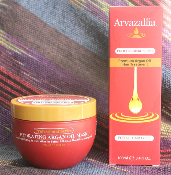 Review Arvazallia Argan Oil Hair Mask & Oil Treatment Hello Pretty