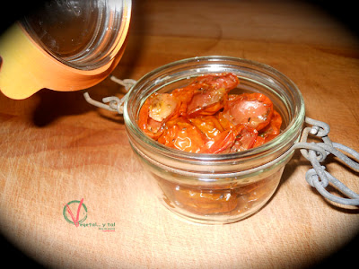 Tomates mini-kumato deshidratoados
