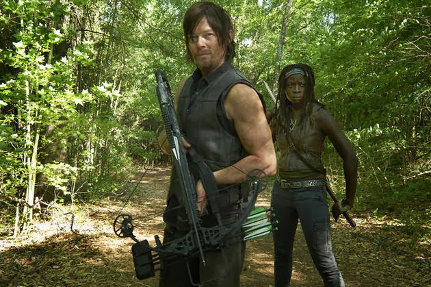 Daryl y Michonne en The Walking Dead 4x03 - Isolation Daryl y Michonne en The Walking Dead 4x03 - Isolation