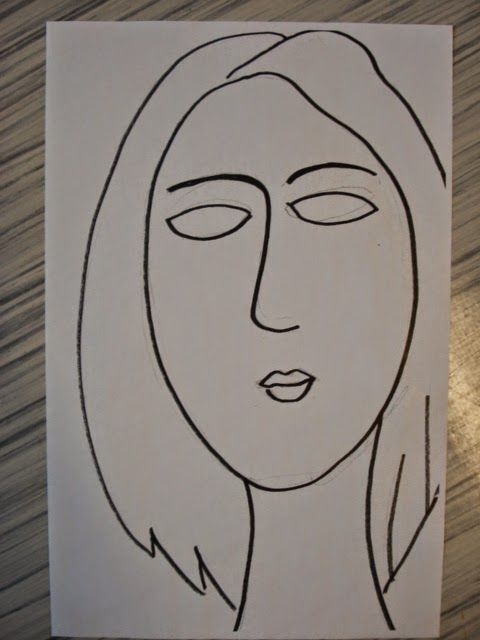 a faithful attempt: Modigliani- Style Portrait Paintings