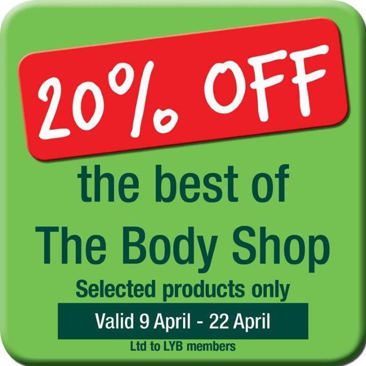 Best of The Body Shop Sale / Gee Whiskers!
