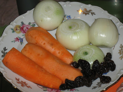 лук и морковка для плова