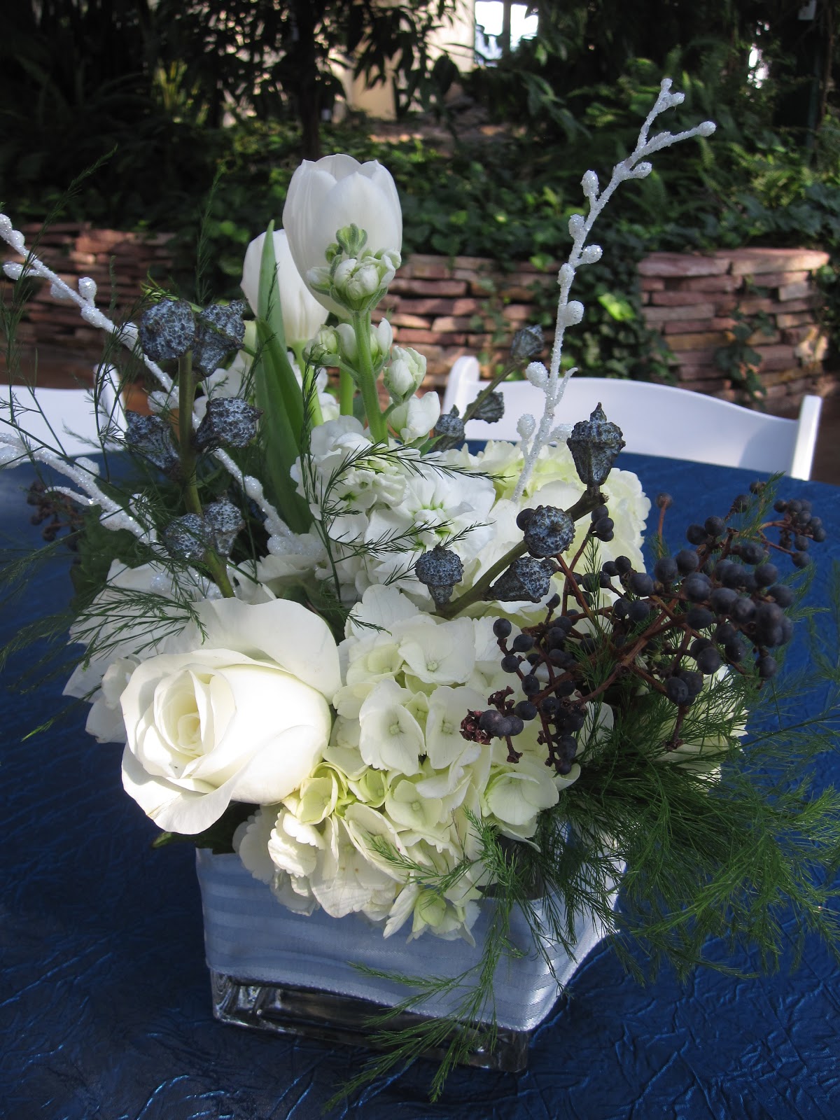 Petal Perfect Floral Design Winter Wonderland Wedding and a