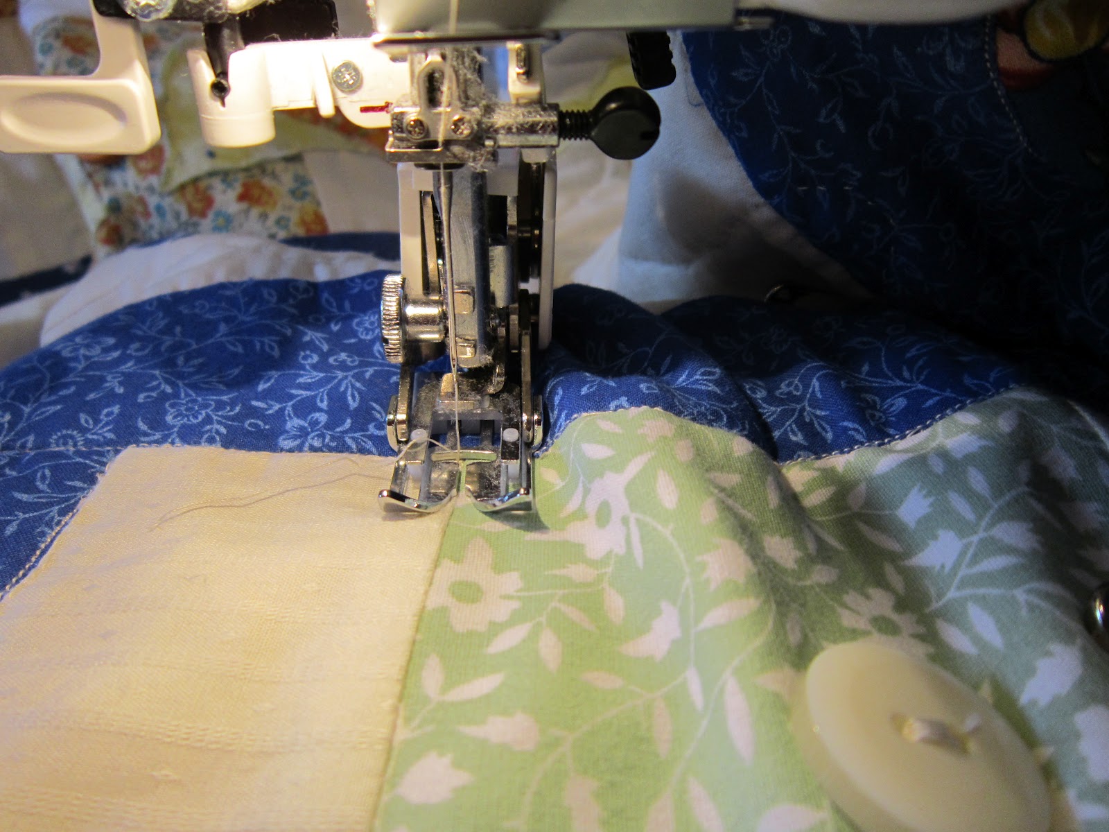 Missy's Homemaking Adventures How to pull your bobbin thread through