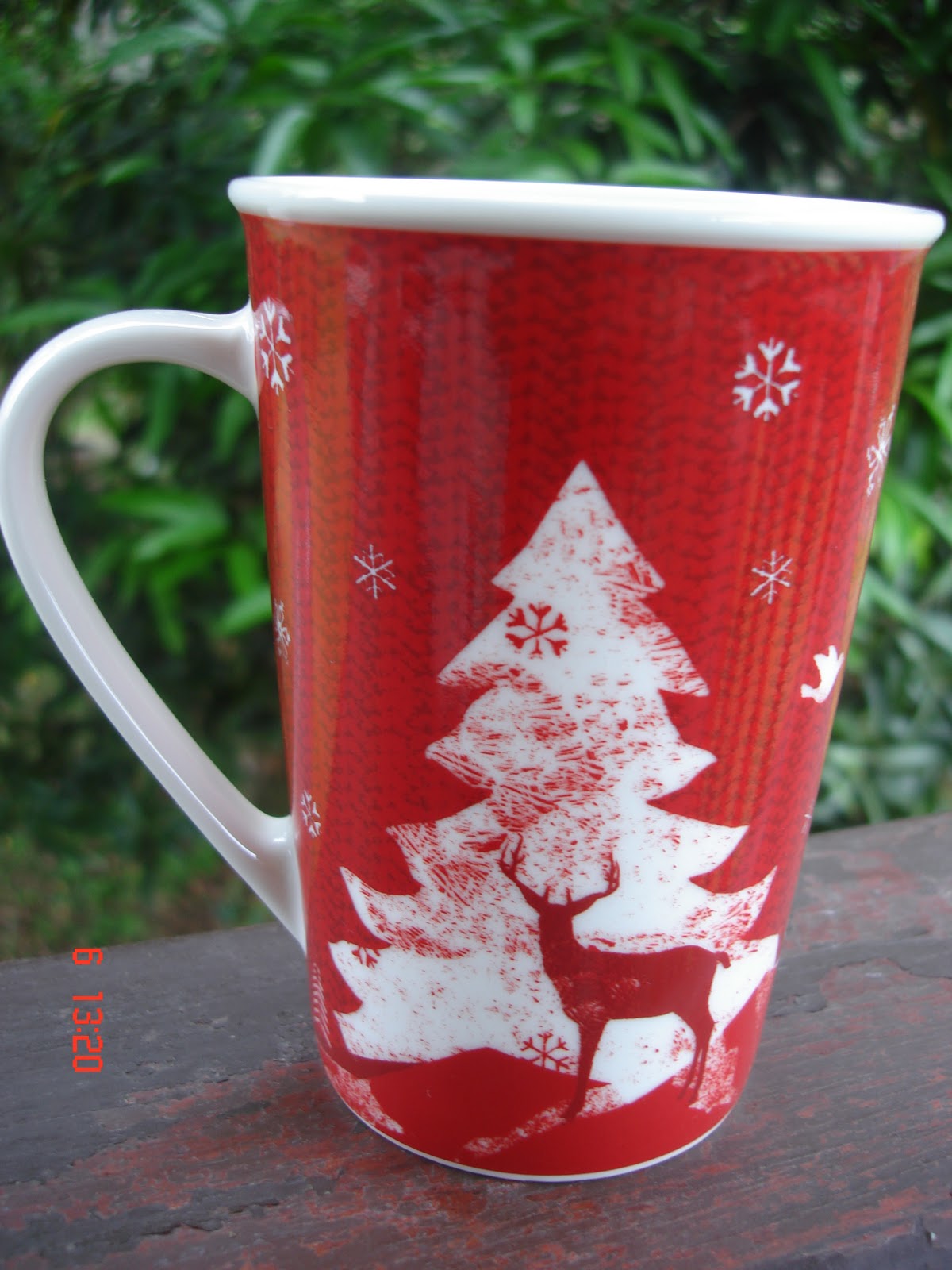 A Cup A Day: 2008 Starbucks Red Holiday Mug