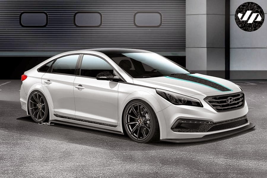 Sonata JP Edition heading to SEMA 2014 - Autoesque