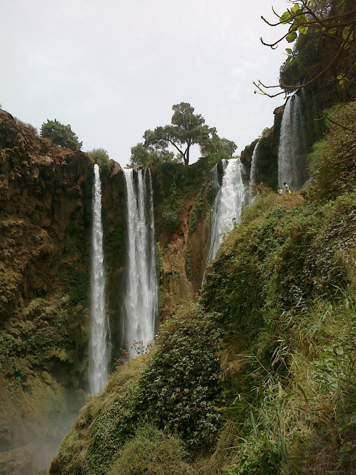 Paysages et Coins à visiter au Maroc: Cascades Ouzoud