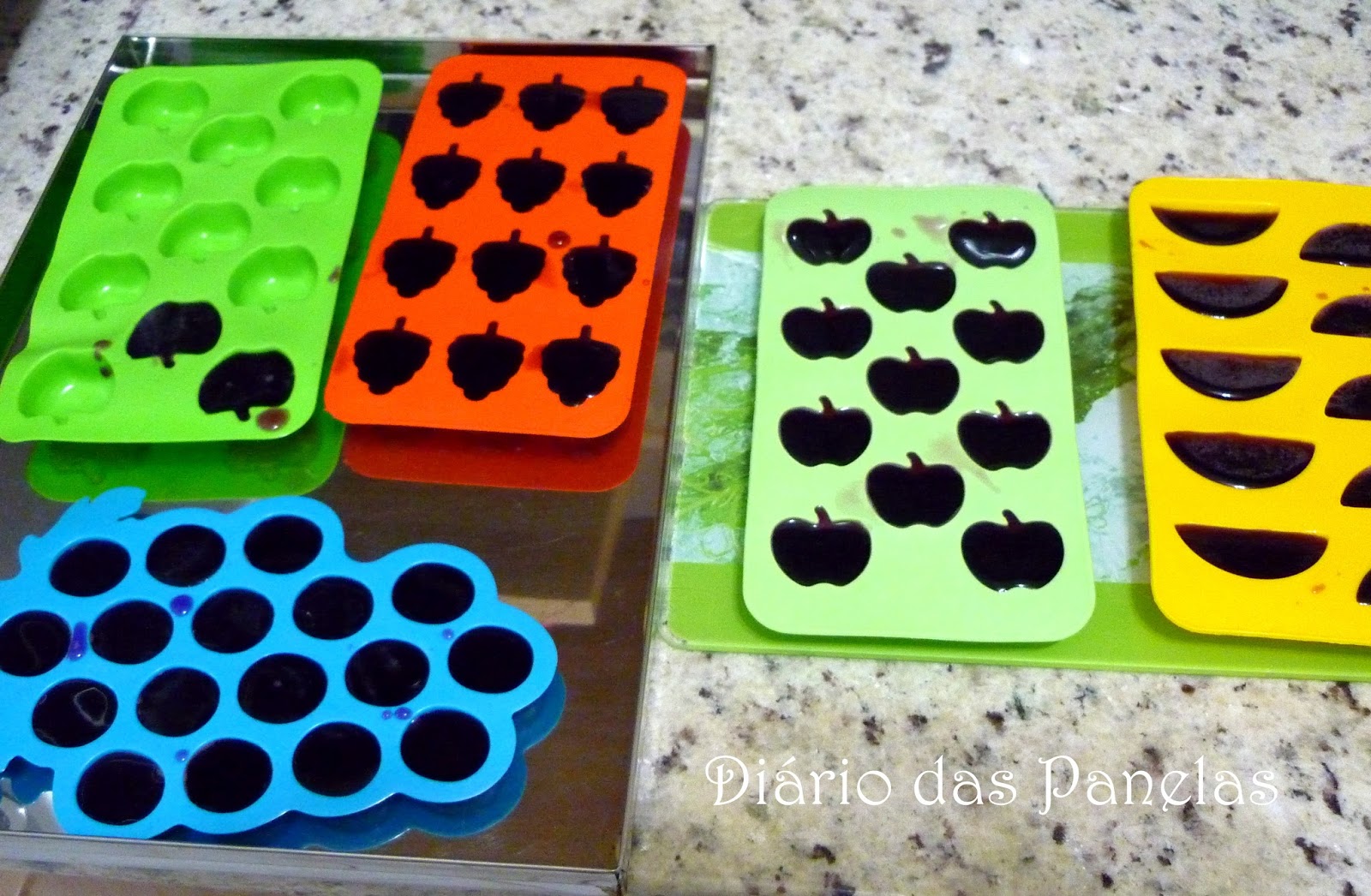 Diário das Panelas: Balas de Gelatina