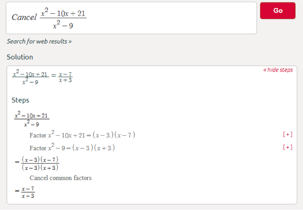 Symbolab Blog How to Symbolab Algebraic Fractions