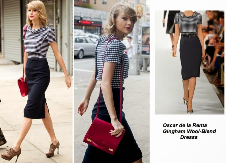 taylor swift oscar de la renta