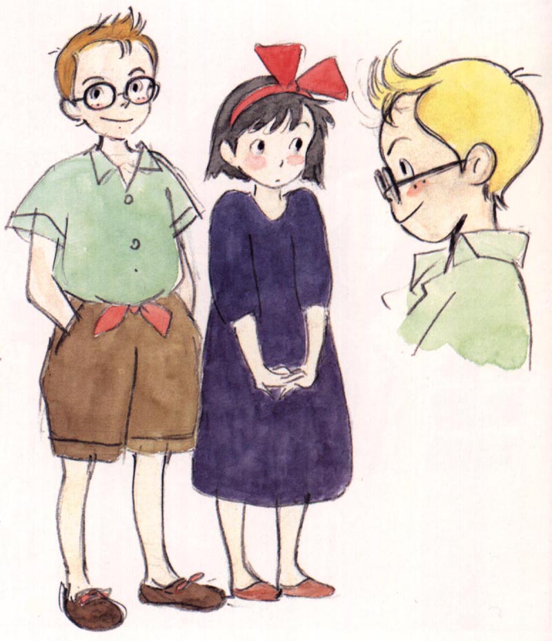 moving animation backgrounds 魔女の宅急便 kiki s delivery service