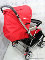 5 Kereta Bayi BabyDoes CH362 Crusader dengan 3 Layer Canopy