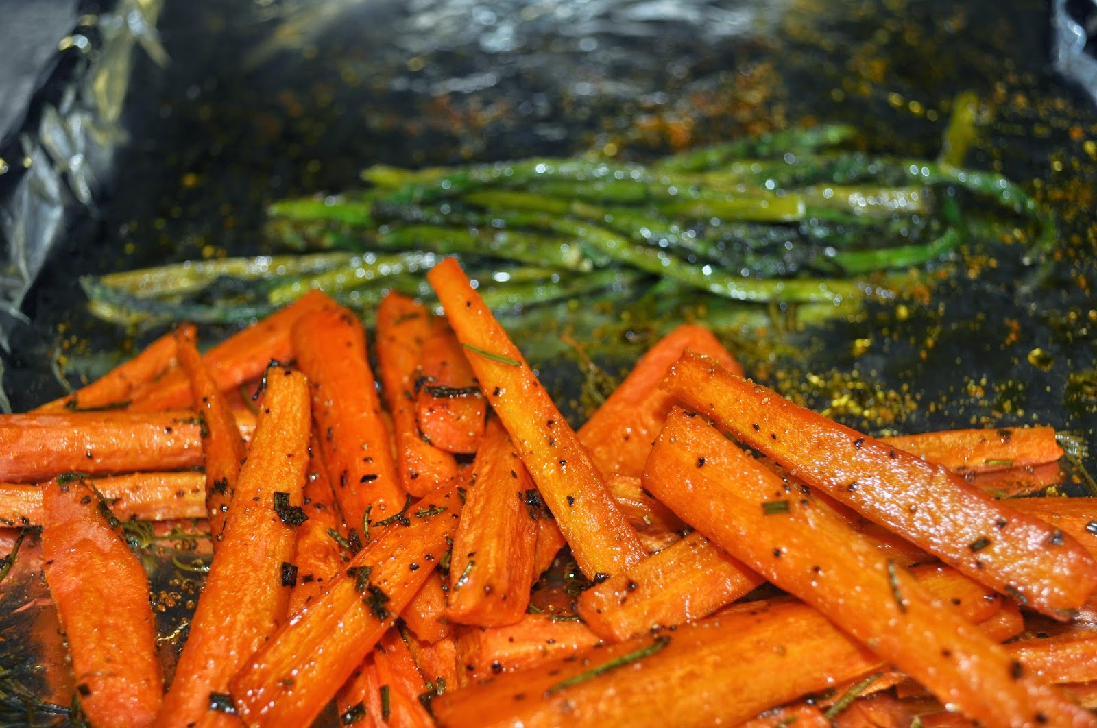 Beth's Favorite Recipes Roasted Asparagus and Carrots