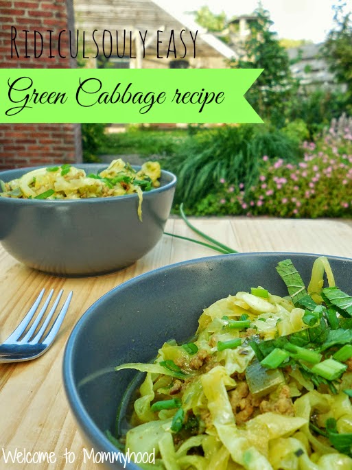 to Mommyhood Healthy cabbage recipes greens and cabbage recipe
