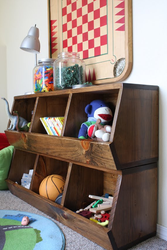Lost Button Studio: Chicken Coop Storage Bin Plans