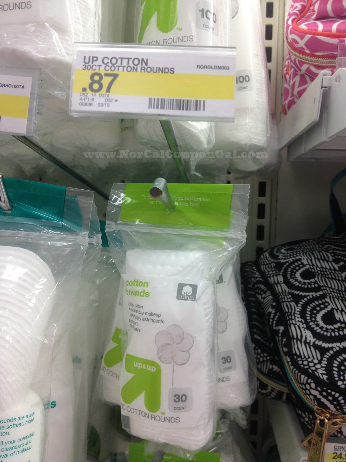 Target Up & Up Cotton Rounds As Low As 0.12 NorCal Coupon Gal