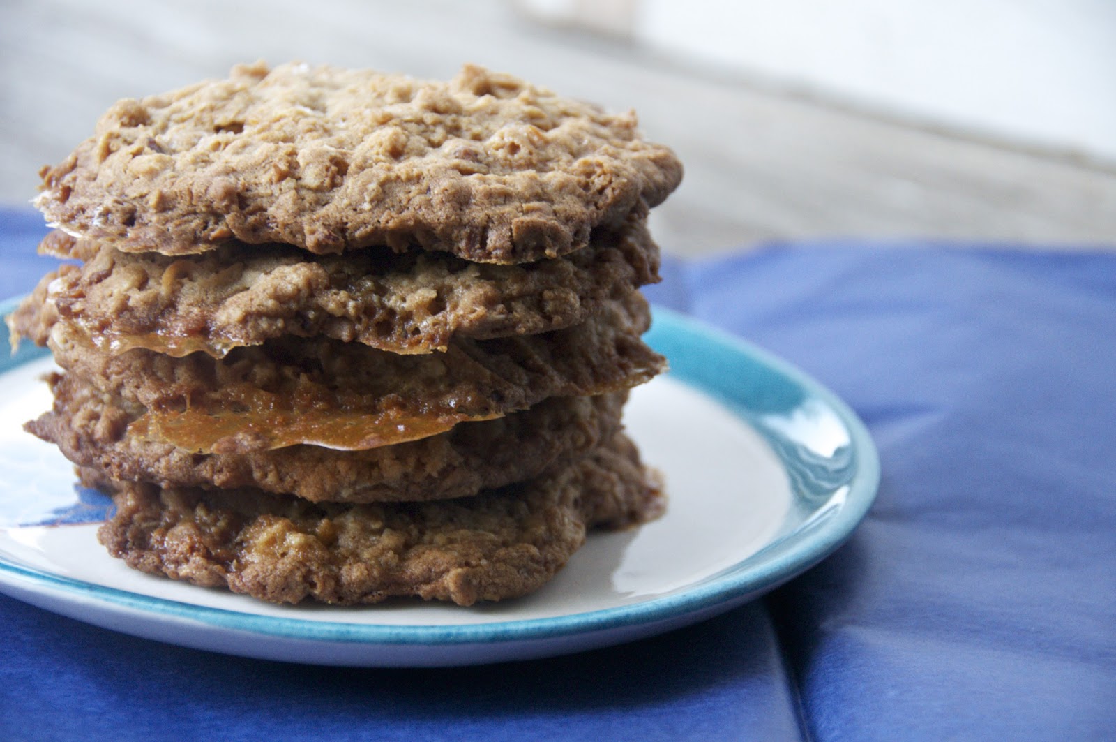 see you in the morning oatmeal cookies with rice krispies, coconut