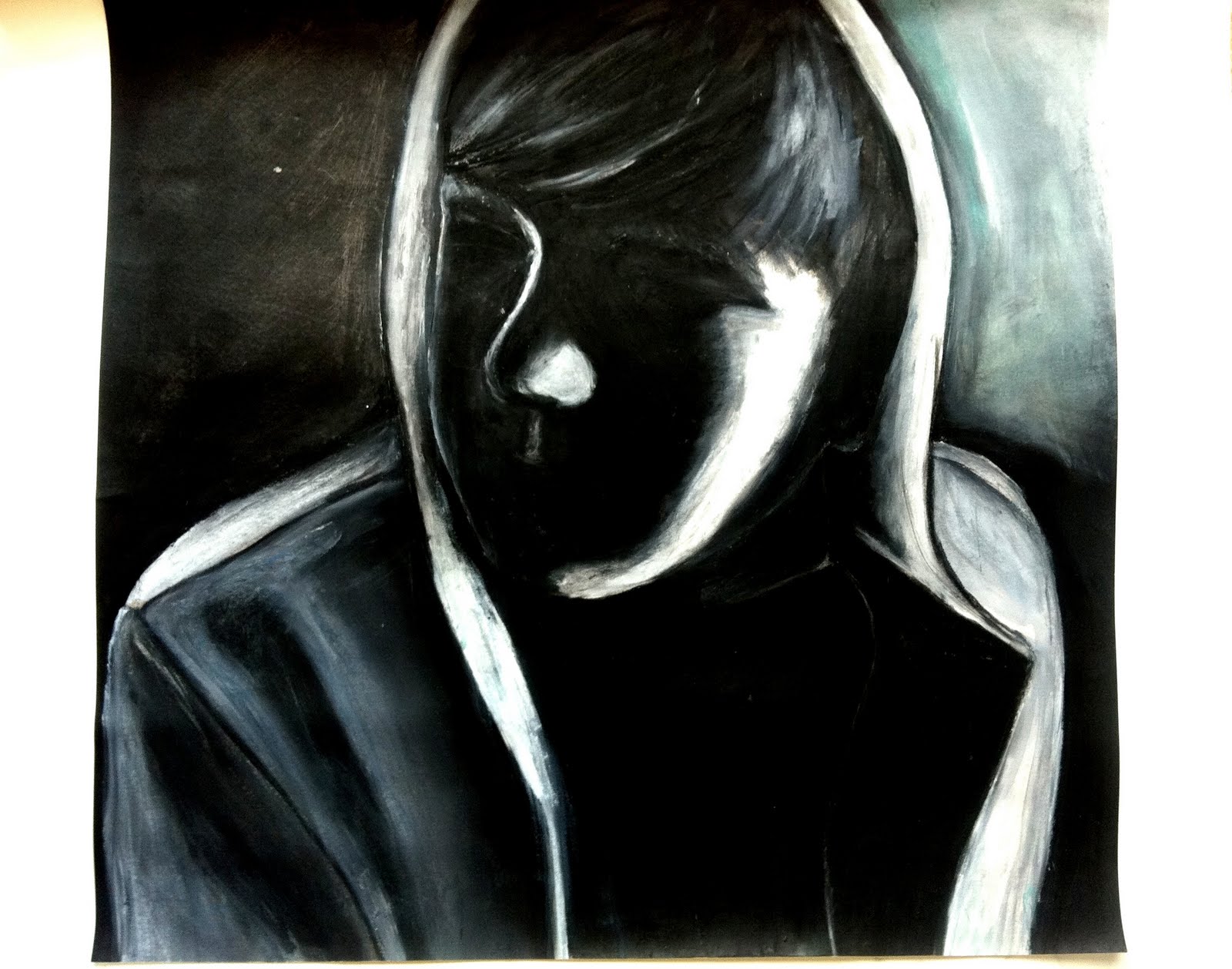 Zoe Abigail: Black Oil Pastel