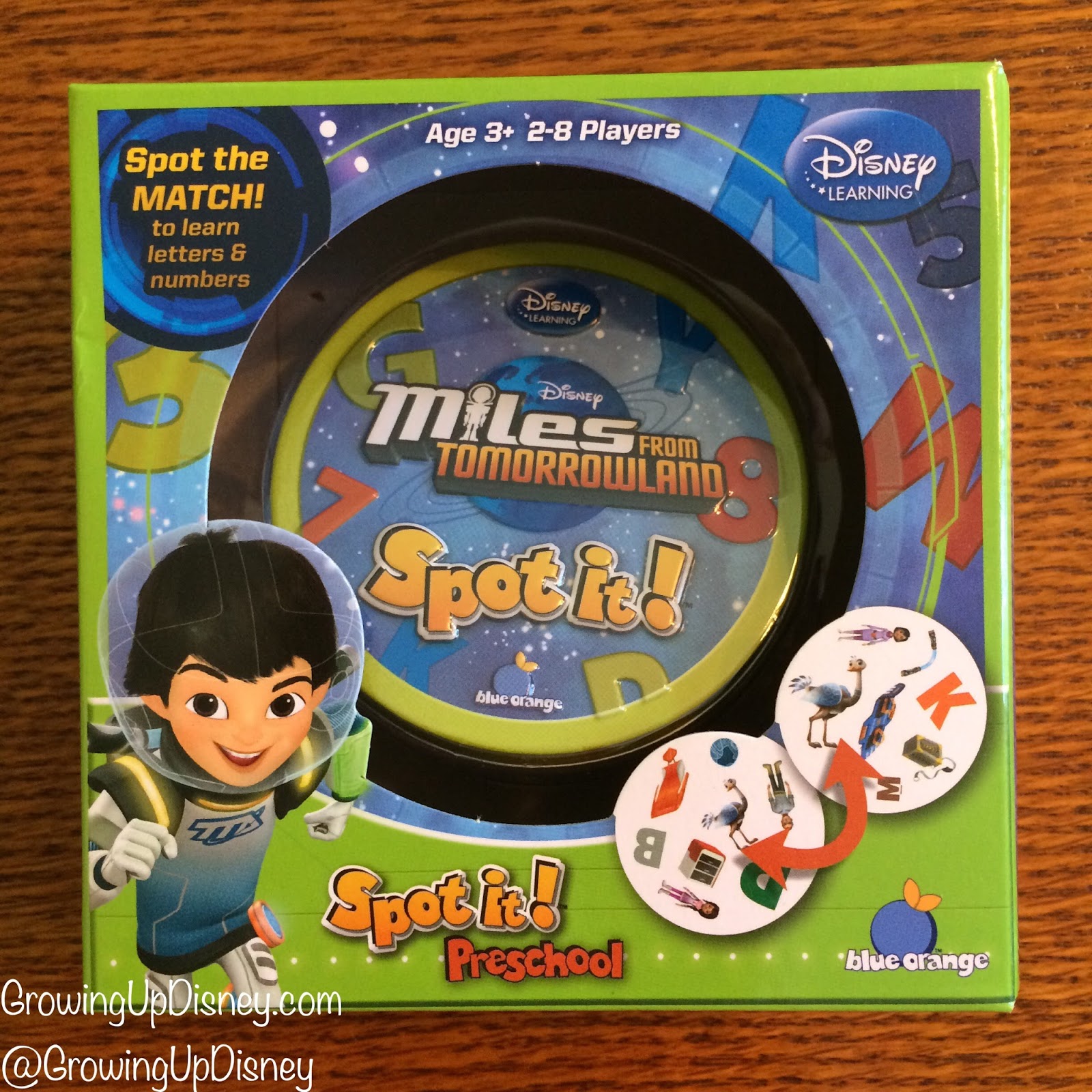 Growing Up Disney Spot It! Miles from Tomorrowland Game Review