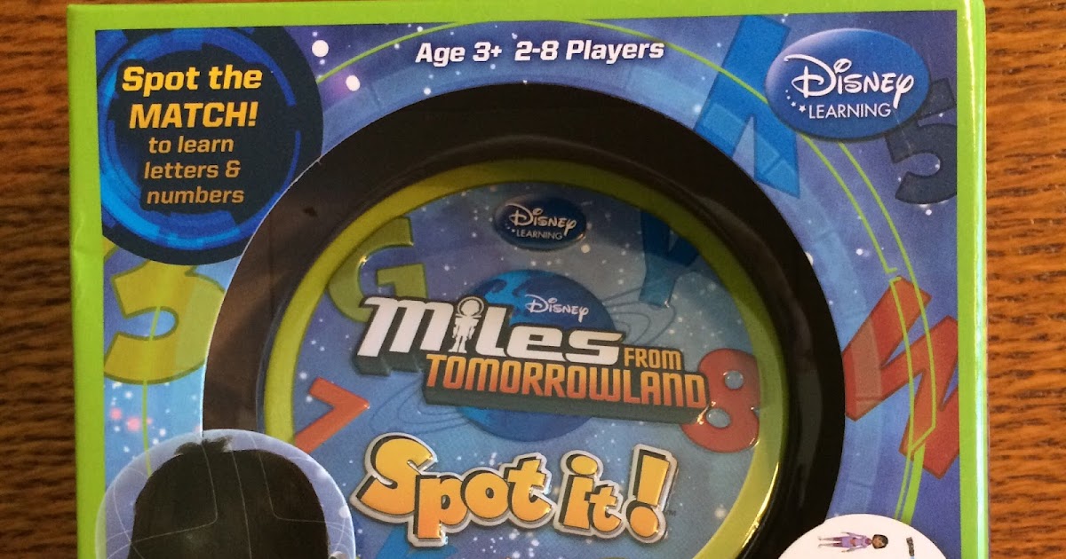 Growing Up Disney Spot It! Miles from Tomorrowland Game Review
