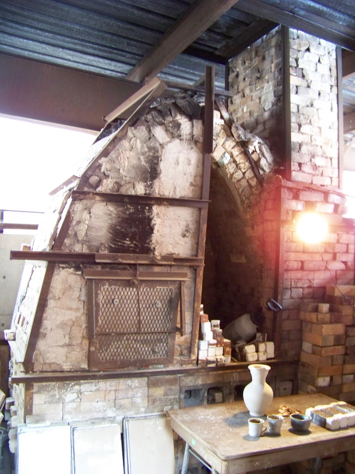 CMU 442 Kiln Construction Jake Allee Wood Fired Cross Draft Kilns