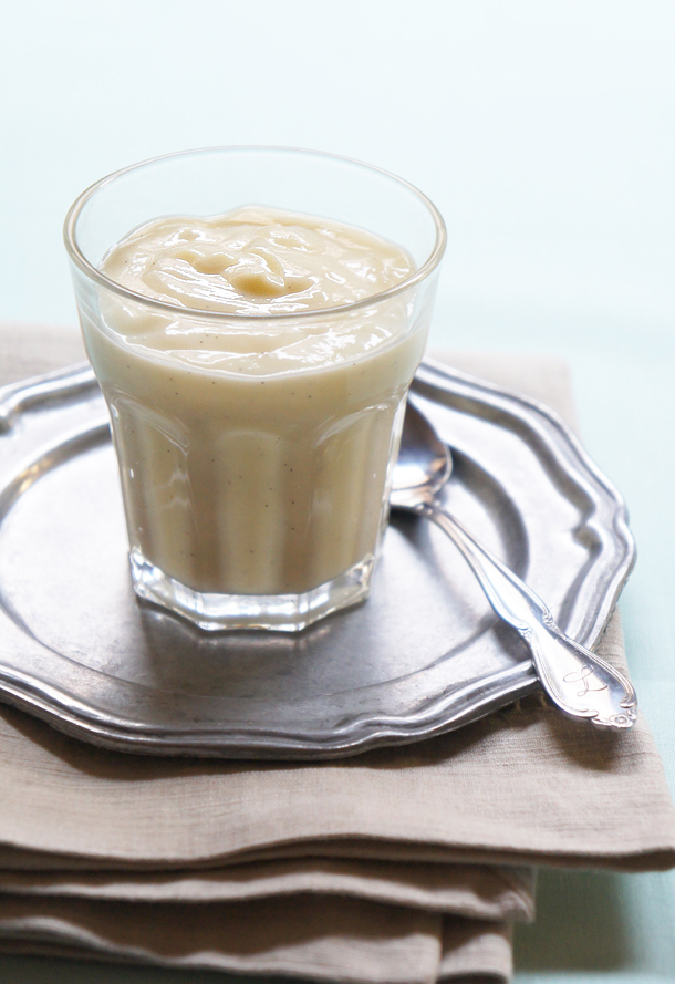 Homemade Vanilla Bean Pudding by Sugary & Buttery - It only takes 10 minutes and 5 ingredients