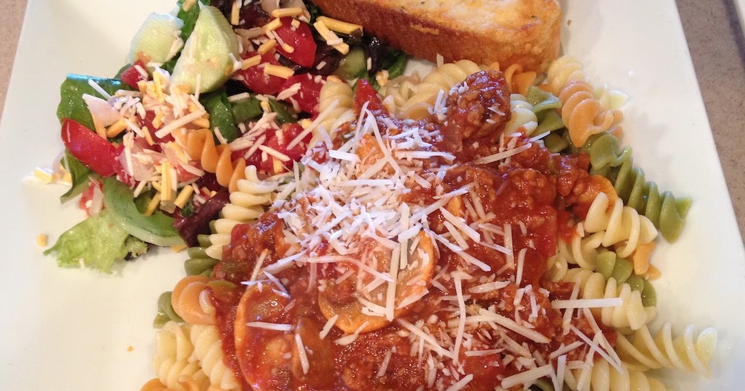 theGREENhs Marinara with Beef and Mushrooms