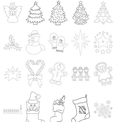 Desenhos para Colorir Natal