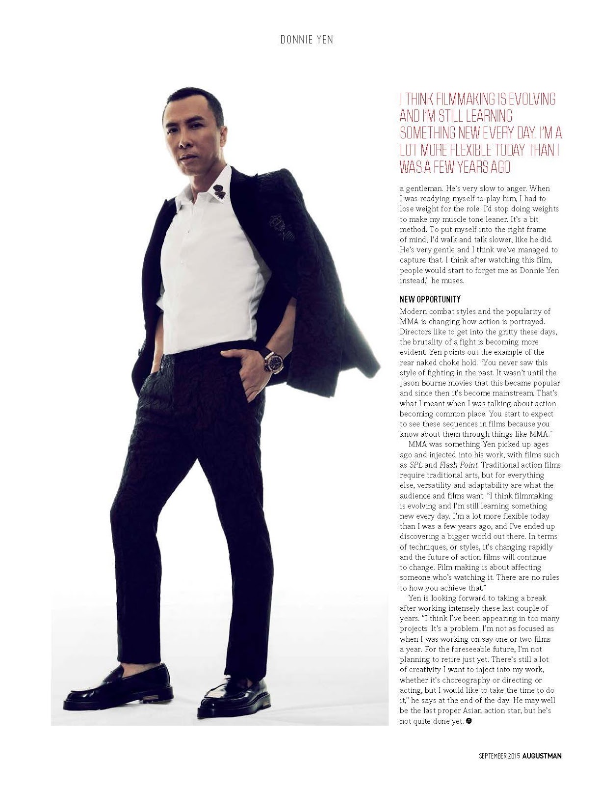 donnie yen sunglasses donnie yen para august man septiembre 2015 donnie yen sunglasses donnie yen para august man septiembre 2015