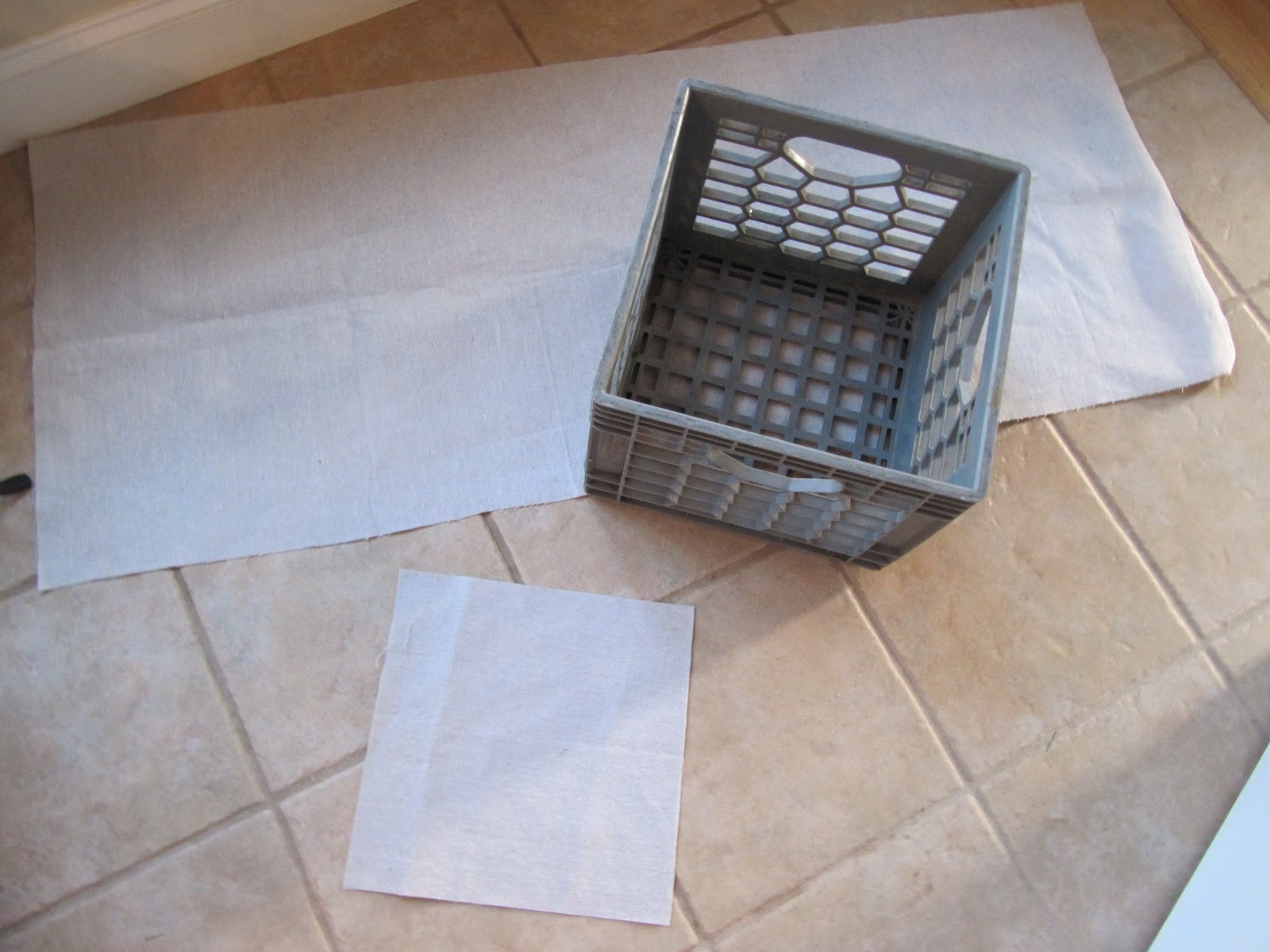 Sew Many Ways... Tool Time Tuesday...Milk Crate Cover