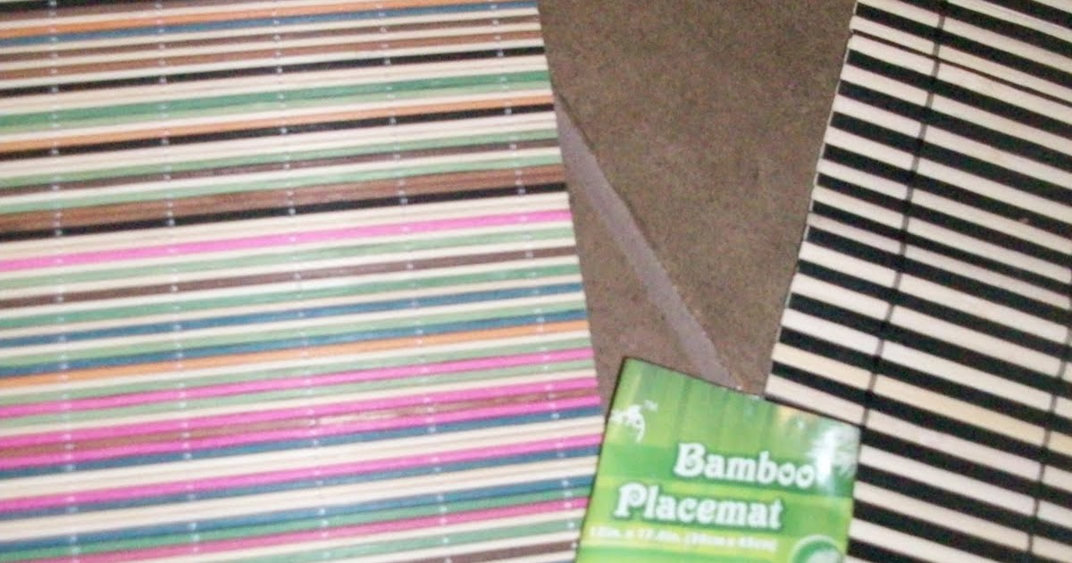 Make Them Wonder Bamboo Placemat Art