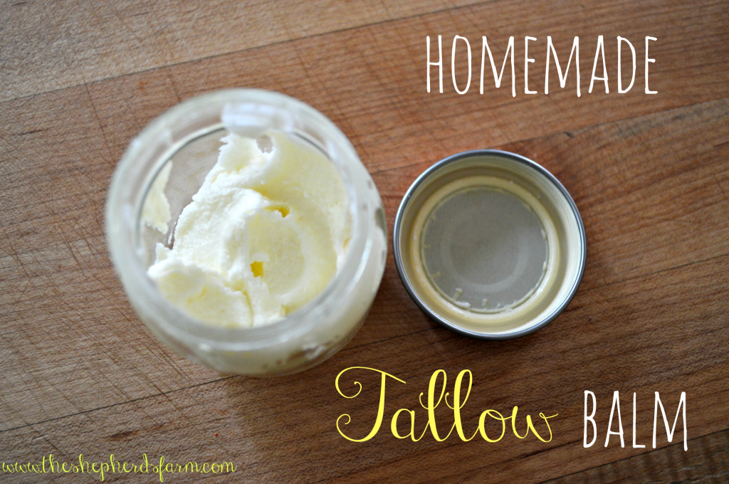 the Shepherd's farm Homemade Tallow Balm