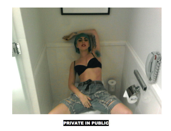 Maya S Report Lady Gaga S Tumblr Account And Green Hair Armpit