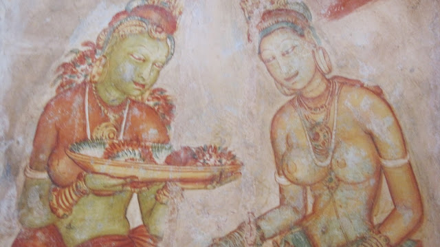 Doncellas de Sigiriya (Sri Lanka)