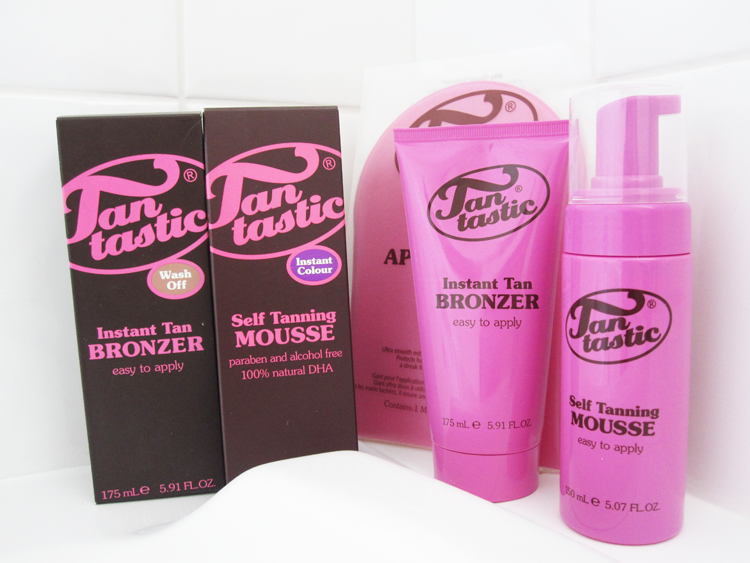Tantastic Instant Tan Bronzer and Self Tanning Mousse review