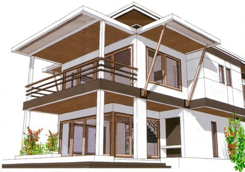 Gambar Arsitektur Rumah on Desain Arsitektur Rumah Minimalis Di Rumah Minimalis