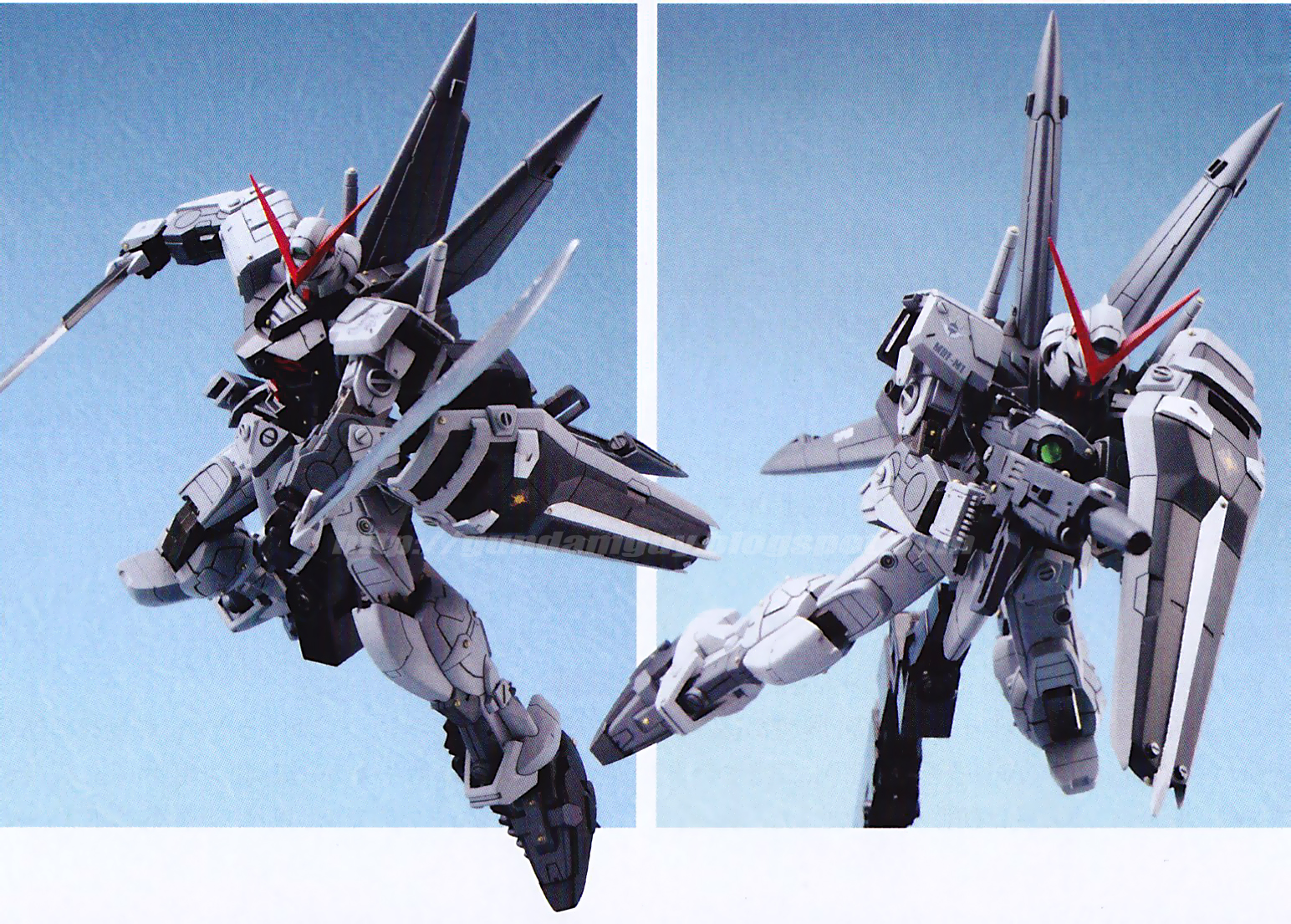 Gundam Guy 1 144 Mbf M1 Jean S M1 Astray Custom Build
