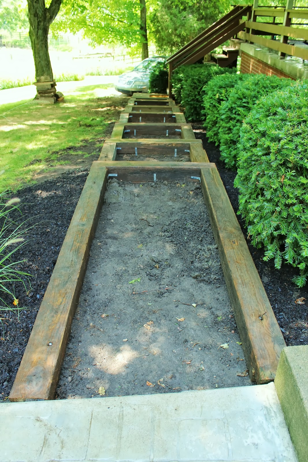 Ohio Thoughts Hillside Sidewalk and Stairs