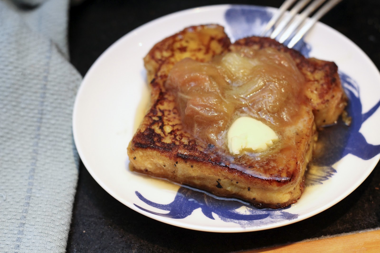 The Butcher and The Baker Recipe Buttermilk French Toast & Rubarb Compote