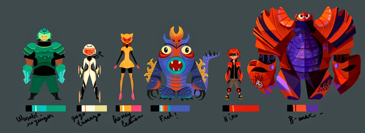 Monde Animation: New Concept-Art for Big Hero 6