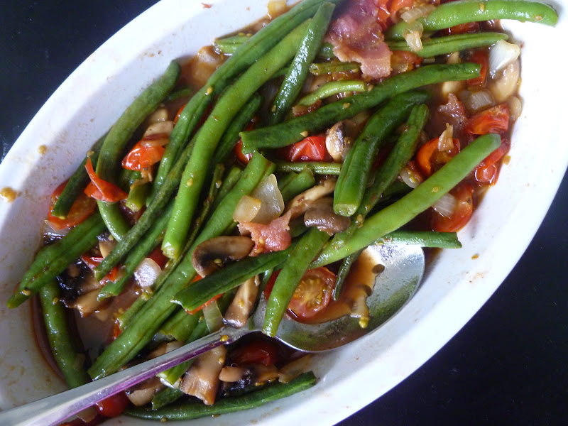 Only From Scratch Sauteed Green Beans & Cherry Tomatoes