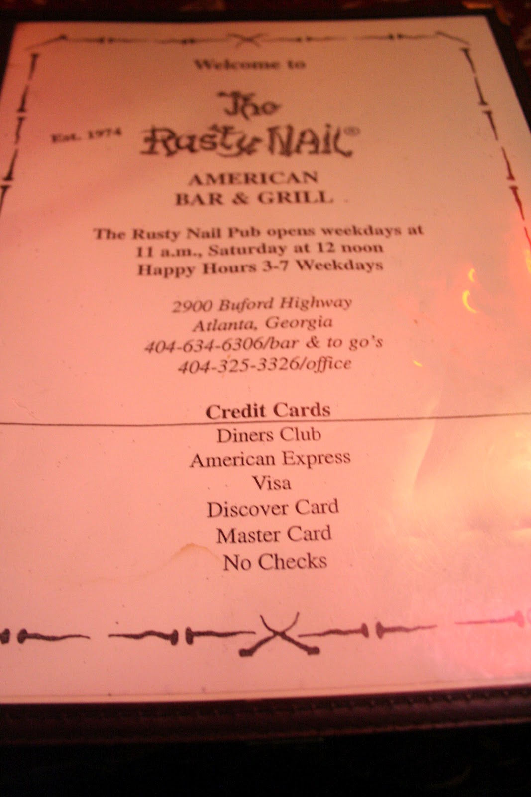 The Rusty Nail American Bar & Grill -spatialdrift