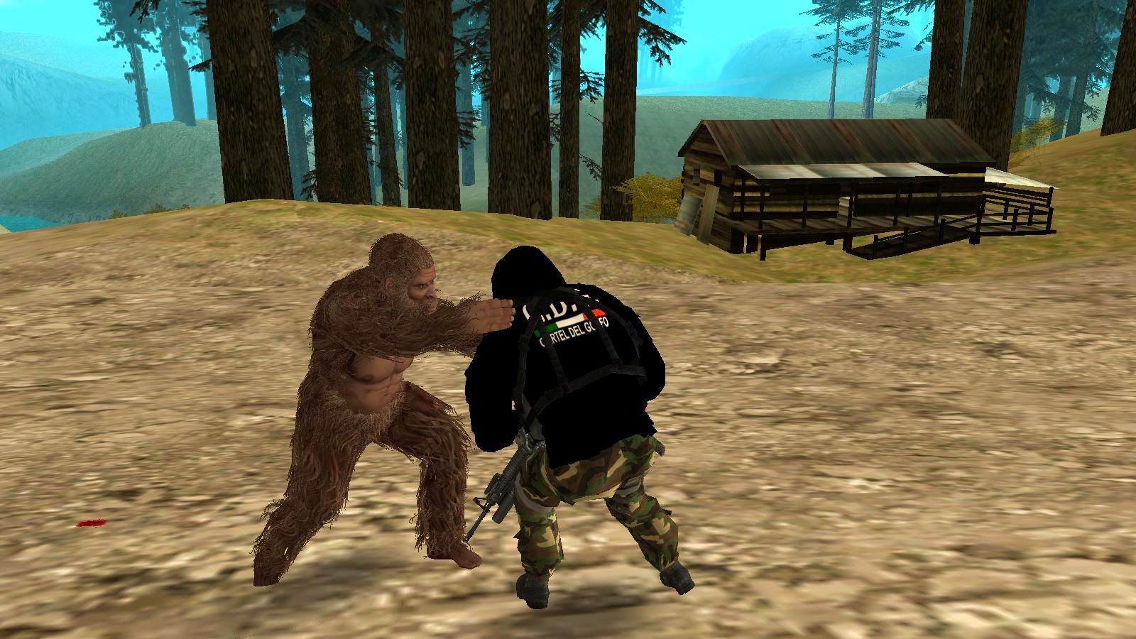 Pie Grande de GTA V para GTA SA