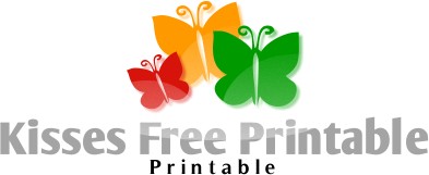 Kisses Free Printable