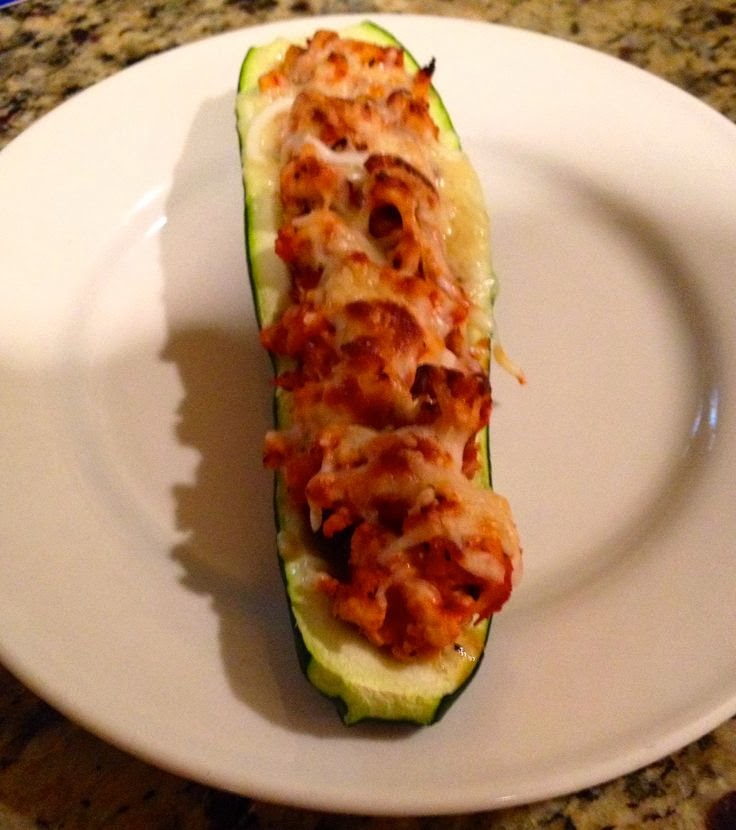 The Zucchini Boat, an Healty Recipe Cooking is Crazy