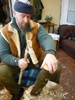 spoon carving first steps