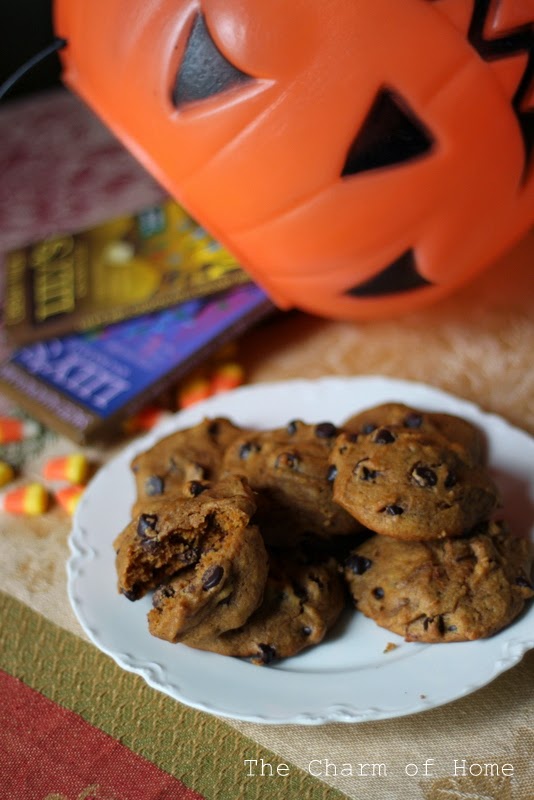 The Charm of Home Lily's Chocolates and Pumpkin Chocolate Chip Cookies